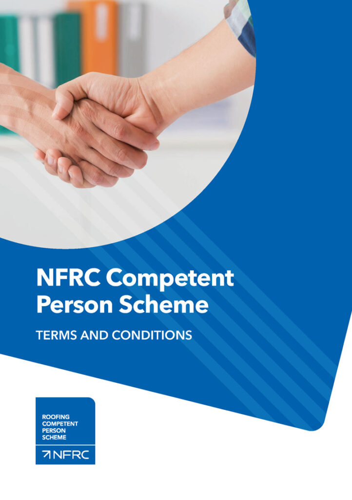 NFRC Competent Person Scheme Terms and Conditions ER01